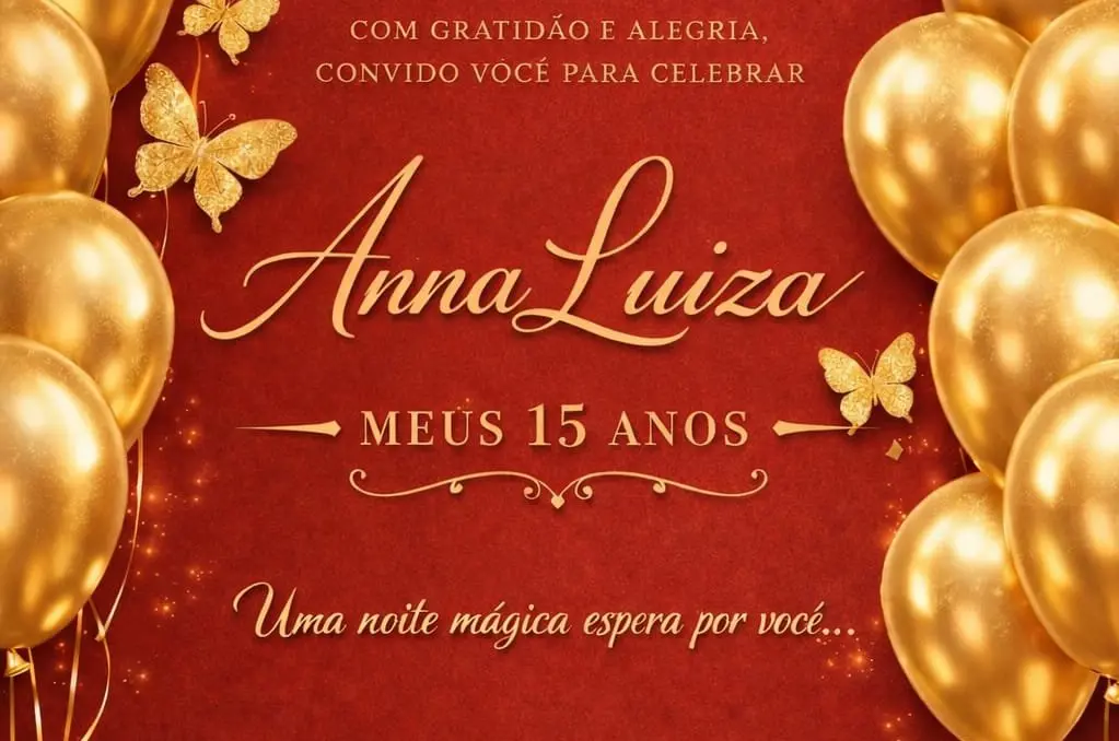 Projeto Anna Luiza 15 Anos
